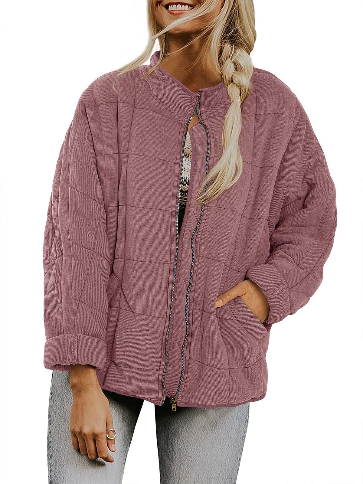 Damen Übergröße Steppjacke R&B