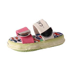 Damen Sportliche Sandalen mit verstellbarem Klettverschluss und rutschfester Sohle R&B