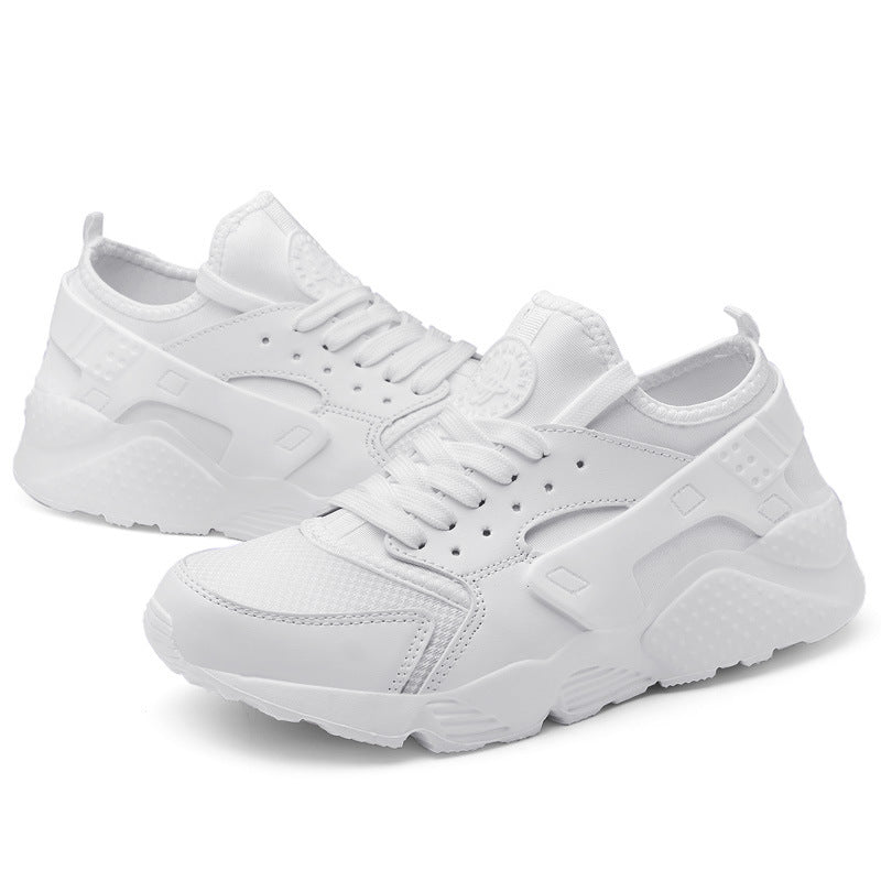 Damen sportliche Sneaker mit atmungsaktiver Oberflächenstruktur und rutschfester Sohle R&B