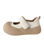 Damen Komfortable Ballerinas mit Klettverschluss
