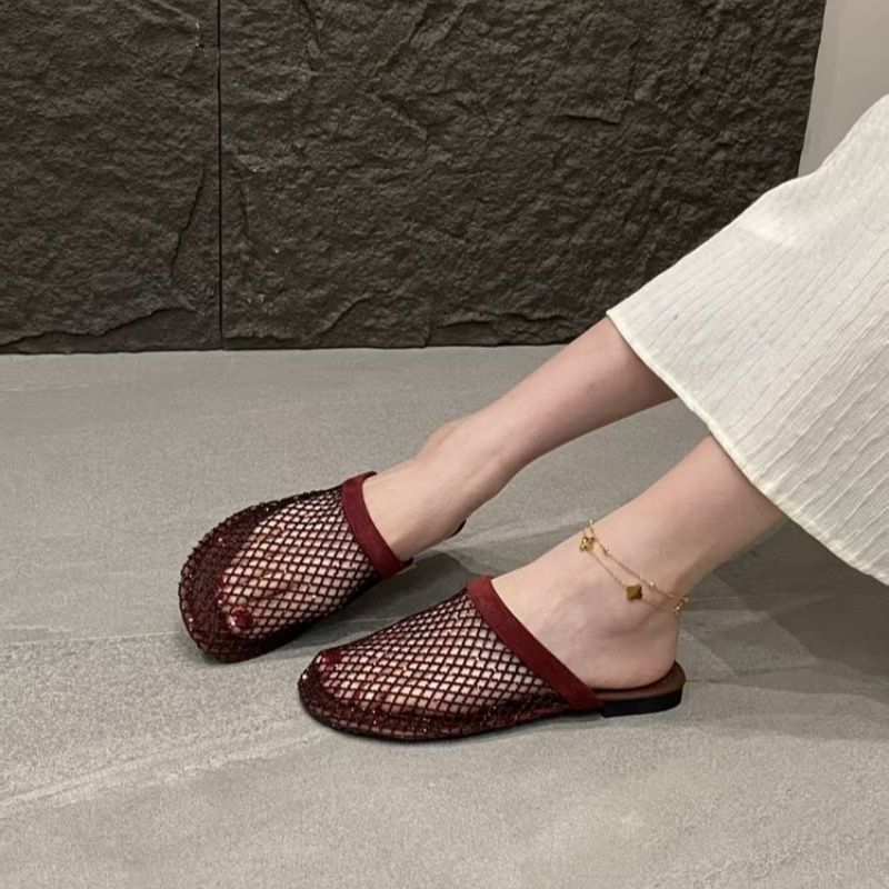 Damen Netz Mules R&B