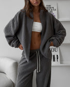 R&B | Lift Polar Fleece Strickjacke und Hosen Satz
