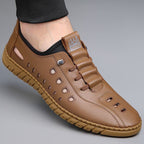 Herren Komfortable Slip-On Freizeitschuhe mit atmungsaktiver Oberseite R&B