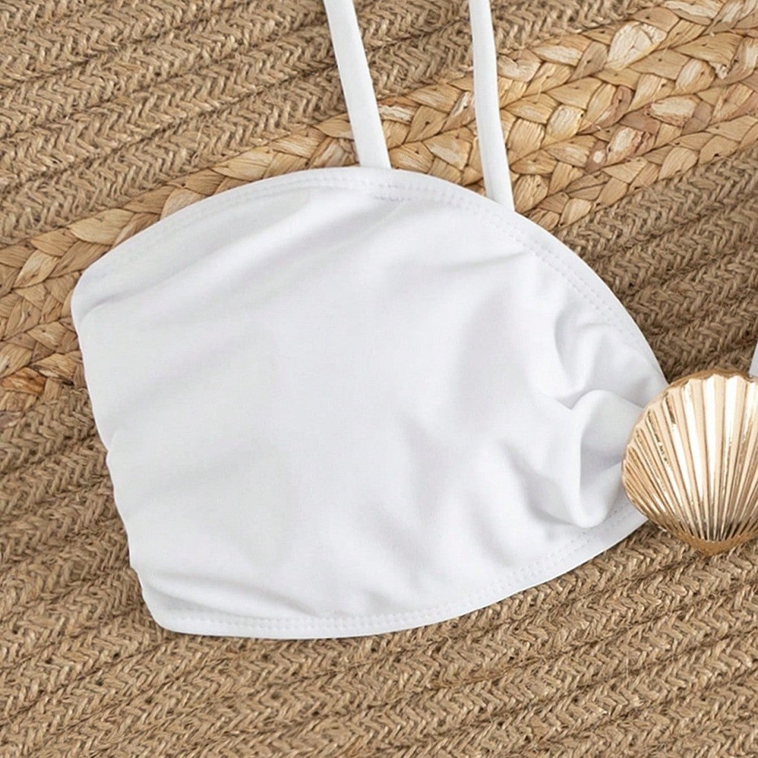 Damen Bikini-Set mit raffinierten Muscheldetails R&B