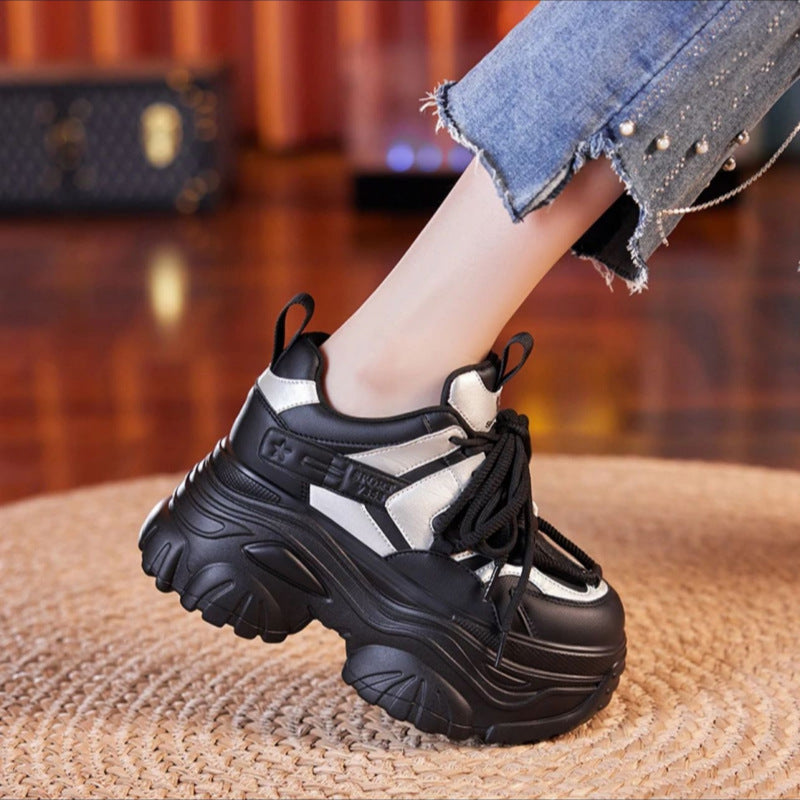 Damen Sportliche Chunky-Sneaker mit verstärktem Sohlenprofil und atmungsaktivem Obermaterial R&B