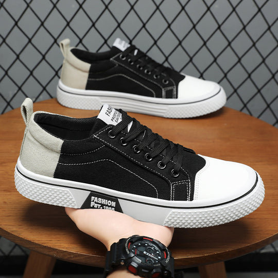 Herren Sneaker aus nachhaltigem Material mit stabiler Gummisohle R&B
