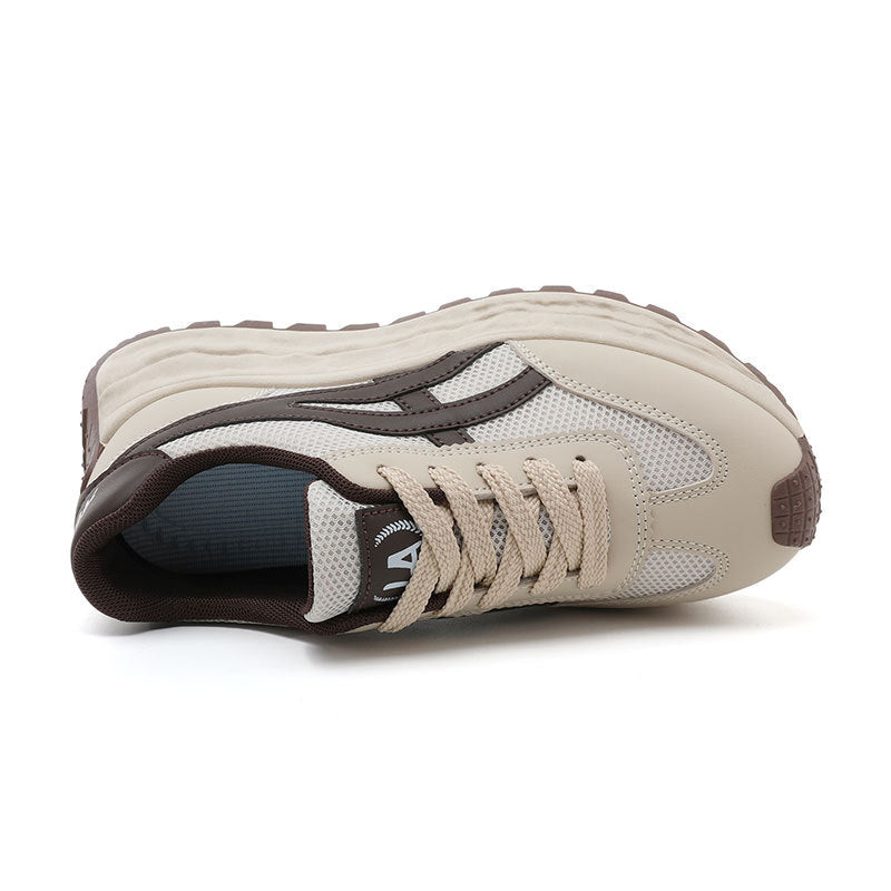 Damen moderne Sneaker mit atmungsaktiver Mesh-Oberfläche und dämpfender Laufsohle R&B