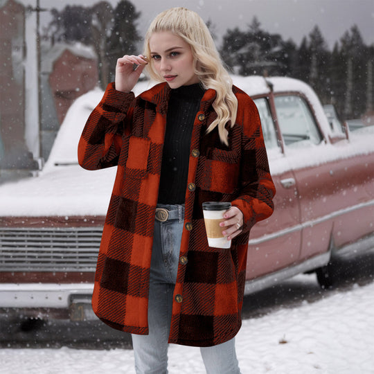 Damen Flanell-Jacke R&B
