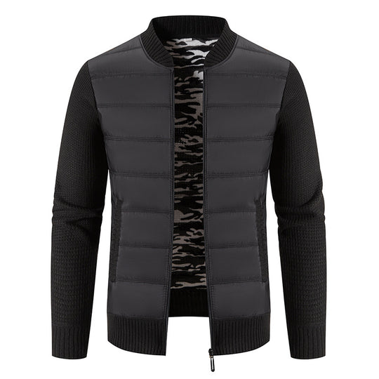 Herren lässige Übergangsjacke mit modernem Design und funktionalen Details R&B
