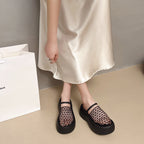 Damen Plattform-Sandalen mit innovativem Netzdesign und rutschfester Sohle R&B