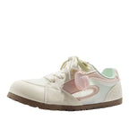 Damen modische Sneaker mit einzigartigem Blumenmotiv und bequemer Dämpfung