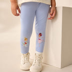 Mädchen Leggings mit Ballettmotiv R&B