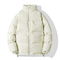 Damen isolierte Steppjacke mit hohem Kragen und elastischen Bündchen R&B