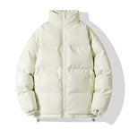 Damen isolierte Steppjacke mit hohem Kragen und elastischen Bündchen R&B