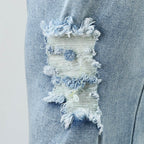 Herren Ripped Jeans im modernen Used-Look mit lässigem Schnitt R&B