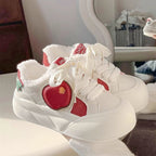 Damen Sneakers mit kuscheligem Innenfutter und modischer Schnalle R&B