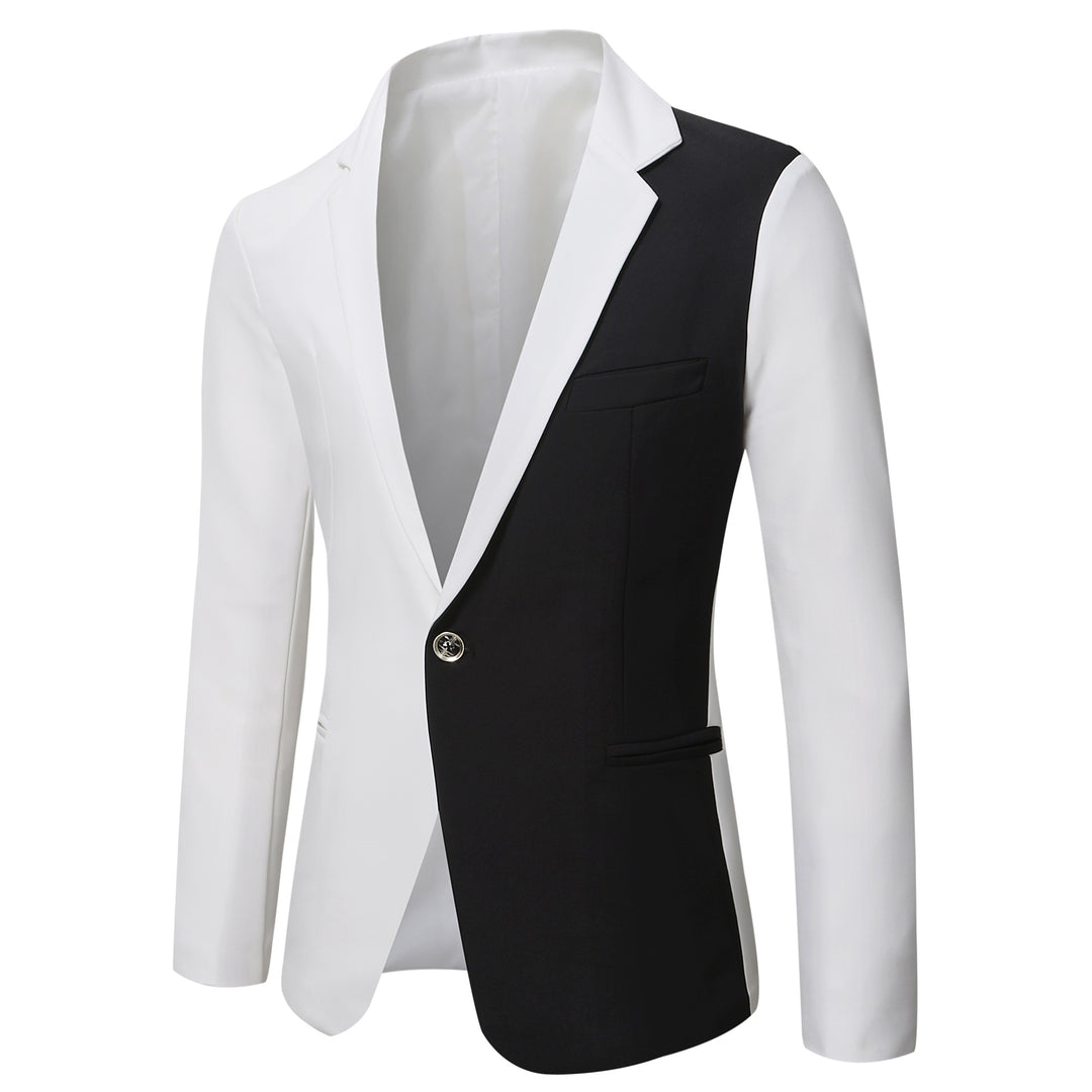 Herren Trendiger Zweischnit Blazer R&B