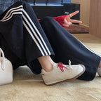Damen Sportliche Sneaker mit atmungsaktiver Obermaterialstruktur und robustem Profil