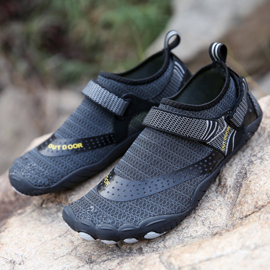 Damen atmungsaktive und flexible Wassersport-Schuhe mit rutschfester Sohle R&B