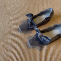 Damen Ballerina-Schuhe mit sanften Rüschen und eleganter Schleifenverzierung