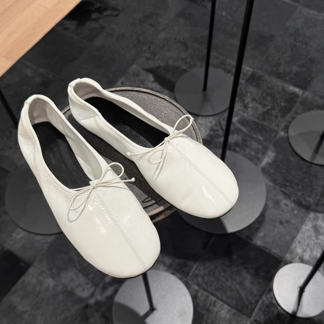 Damen Ballerinas mit Elegantem Knoten-Detail und Flexibler Sohle R&B