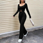 Damen Strickanzug mit modischem Cut-Out R&B