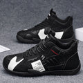 Damen Sportliche High-Top Sneakers mit robuster Profilsohle und atmungsaktiven Einsätzen
