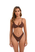 Damen Triangel-Bikini mit elegantem Ring-Detail R&B