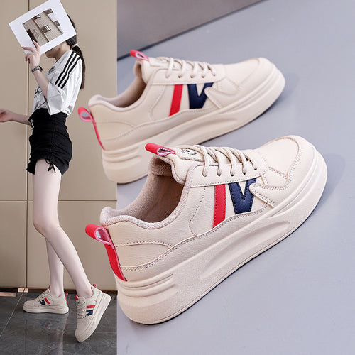 Damen Sportliche Sneaker mit stoßdämpfendem Komfort und modischem Design R&B
