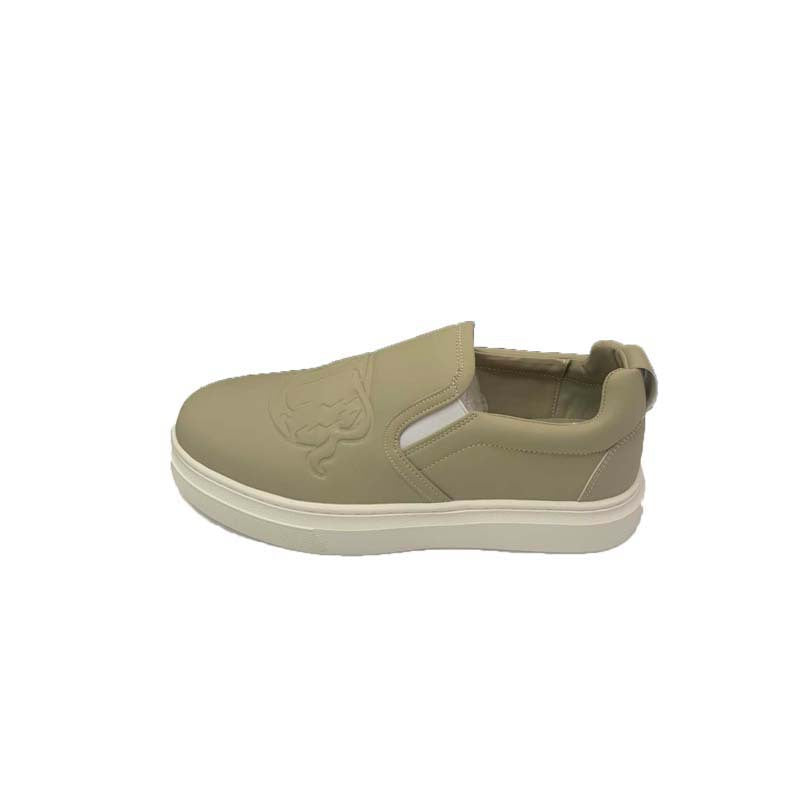 Damen Slip-On Sneakers mit modischem Logo-Detail und rutschfester Sohle R&B