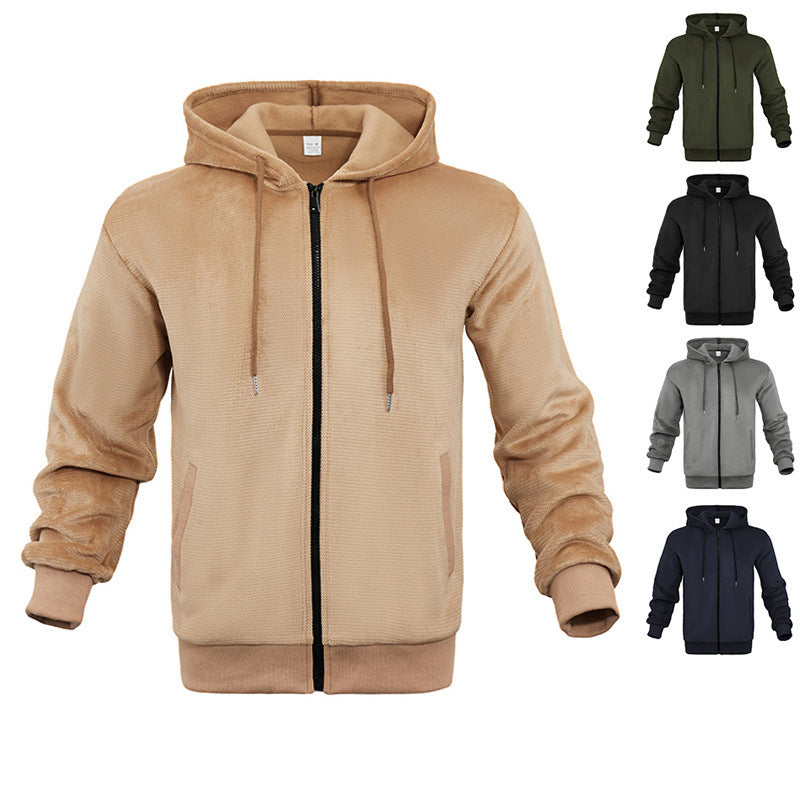 Herren Sportliche Kapuzenjacke mit atmungsaktiven Eigenschaften R&B