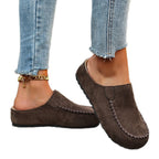 Damen Bequeme Clogs aus hochwertigem Wildleder R&B