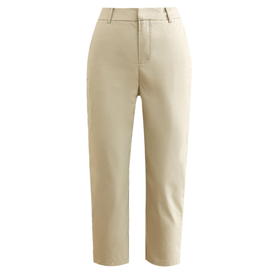 Damen Chino Stoffhose mit schmalem Schnitt