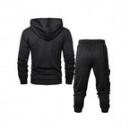 Herren Komfortables Hoodie- und Jogginghosen-Set mit praktischen Taschen