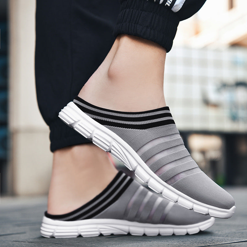 Unisex nan leichte Strick-Mule mit konturierter Komfortsohle und flexibler Profillaufsohle R&B