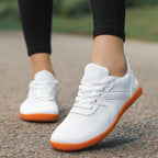 Damen Sportliche Sneakers mit elastischem Mesh-Obermaterial und rutschfester Sohle