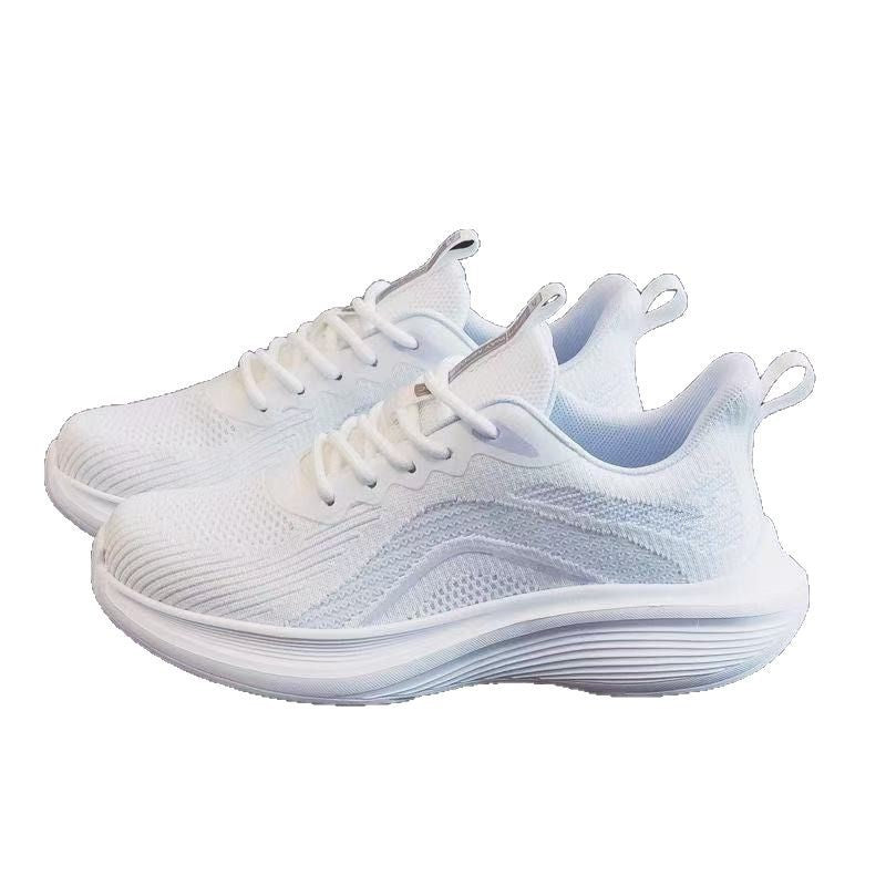 Damen Atmungsaktive Lauf-Sneaker mit stoßdämpfender Sohle und flexibler Struktur R&B