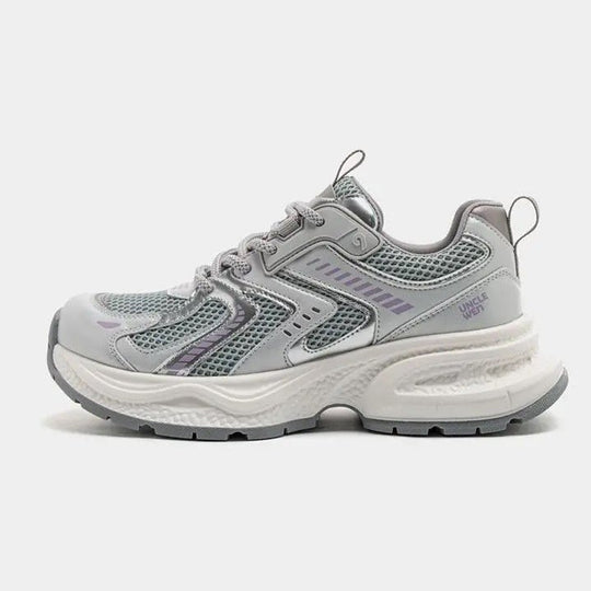 Damen Laufende Sneakers mit atmungsaktivem Mesh-Obermaterial und stabiler Dämpfung R&B