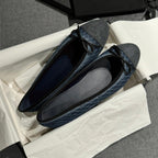 Damen Ballerinas mit elegantem Kontrast-Design und weichem Fußbett R&B