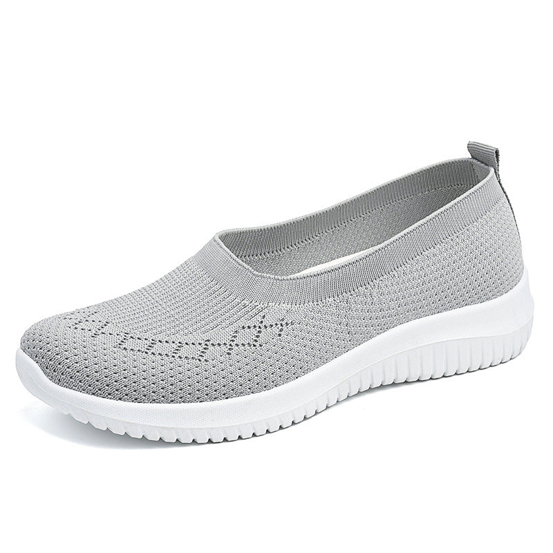 Damen Bequeme Slip-On Schuhe mit flexibler Sohle und atmungsaktivem Obermaterial R&B