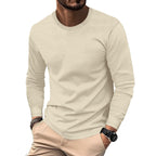 Herren nan strukturiertes Waffel-Langarmshirt aus Thermo-Jersey R&B