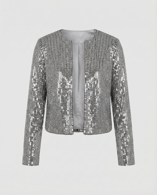 Damen Strickjacke mit Glitzereffekt – R&B