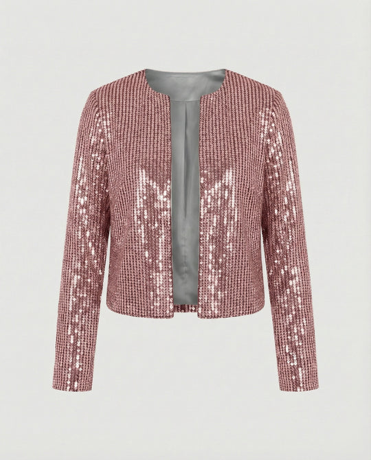 Damen Strickjacke mit Glitzereffekt – R&B