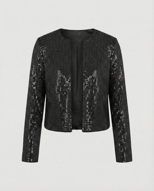 Damen Strickjacke mit Glitzereffekt – R&B