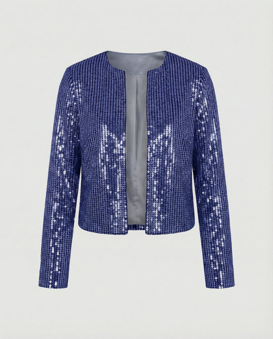 Damen Strickjacke mit Glitzereffekt – R&B