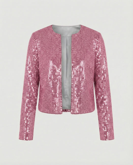 Damen Strickjacke mit Glitzereffekt – R&B