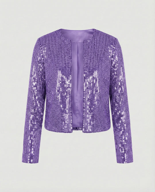 Damen Strickjacke mit Glitzereffekt – R&B