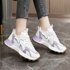 Damen Sportliche Lauf-Sneaker mit stoßdämpfender Sohle und modischem Design R&B