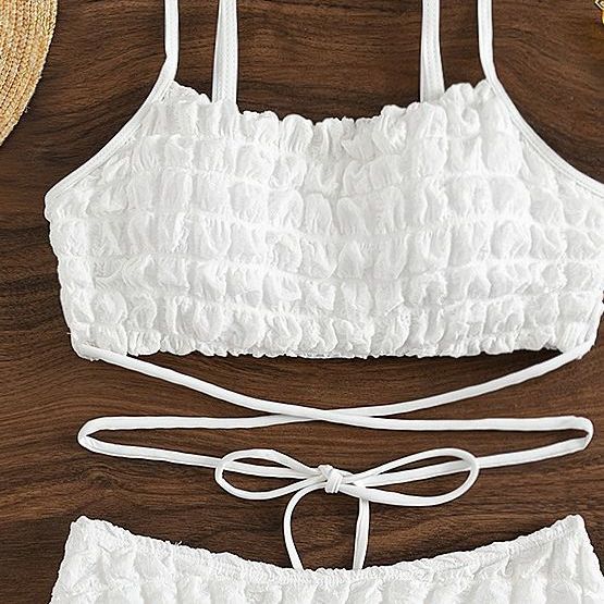 Damen Rüschen Bikini-Set R&B