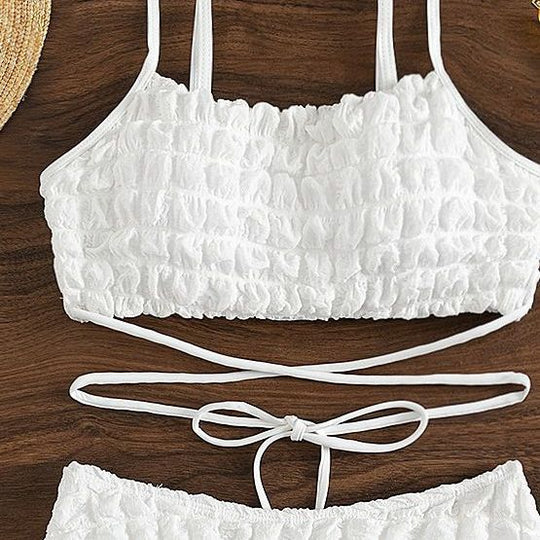 Damen Rüschen Bikini-Set R&B